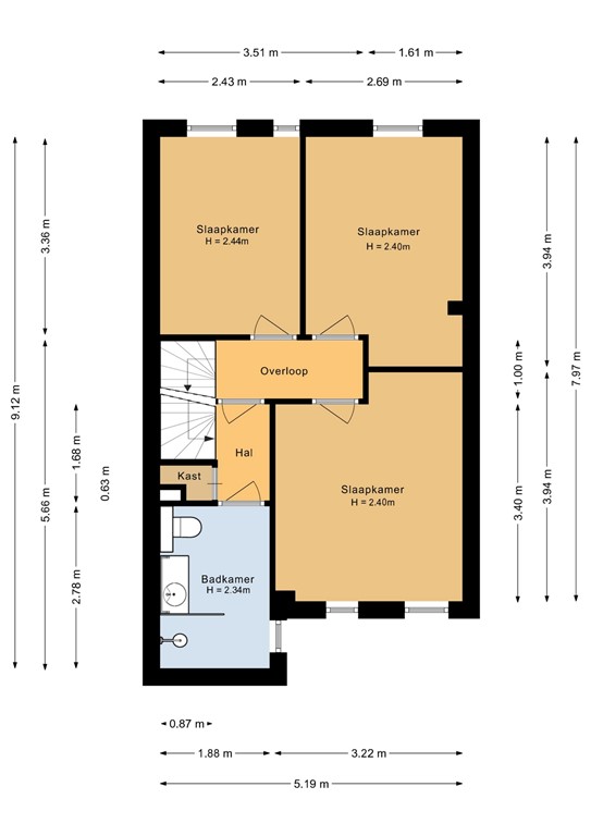 mediumsize floorplan